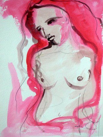 nude red woman wash.JPG